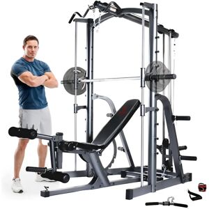 Marcy MWB1282 Smith Machine - Equipo de gimnasio versátil Marcy MWB1282 Smith Machine - Equipo de gimnasio versátil