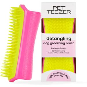 Pet Teezer Detangling & Dog Grooming Brush - Pink & Yellow Pet Teezer Detangling & Dog Grooming Brush - Pink & Yellow