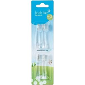 Brush-Baby BabySonic Replacement Toothbrush 18 - 36 Months (4 pcs) Brush-Baby BabySonic Replacement Toothbrush 18 - 36 Months (4 pcs)