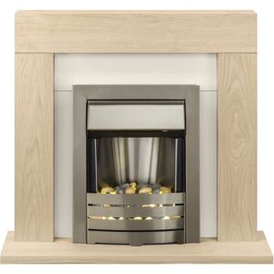 Adam Malmo - Malmo Oak - 2000W - Helios - Electric Fireplace Adam Malmo - Malmo Oak - 2000W - Helios - Electric Fireplace