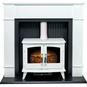 Adam Oxford - Stove Suite - Pure White - 48 Inch - Stove Adam Oxford - Stove Suite - Pure White - 48 Inch - Stove
