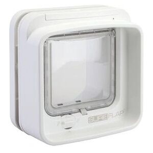 SureFlap Microchip Cat Door - White - Multi-cat Friendly SureFlap Microchip Cat Door - White - Multi-cat Friendly