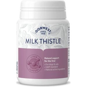 Dorwest Herbs Milk Thistle Tablets - Dietary Supplement for Liver Health in Cats & Dogs Dorwest Herbs Milk Thistle Tablets - Dietary Supplement for Liver Health in Cats & Dogs