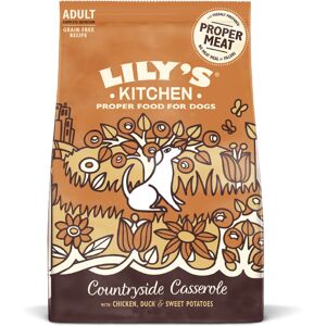 Lily's Kitchen Chicken & Duck Countryside Casserole Grain Free - Countryside Casserole dog dry food 1kg Lily's Kitchen Chicken & Duck Countryside Casserole Grain Free - Countryside Casserole dog dry food 1kg