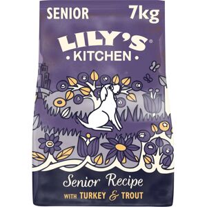 Lily's Kitchen Adult 8+ Salmon & Trout Dry Dog Food - 7kg Lily's Kitchen Adult 8+ Salmon & Trout Dry Dog Food - 7kg
