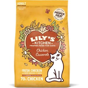 Lily's Kitchen Cat Adult Chicken Casserole dry food - 2kg Lily's Kitchen Cat Adult Chicken Casserole dry food - 2kg
