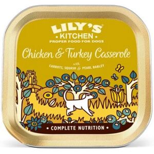 Lily's Kitchen Chicken & Turkey Casserole - Dog Food Lily's Kitchen Chicken & Turkey Casserole - Dog Food