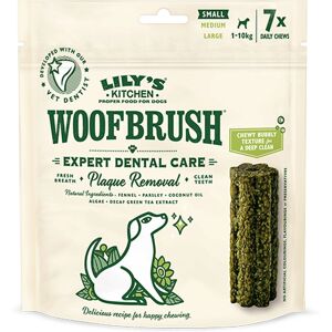 Lily's Kitchen Woofbrush Dental Chew Dog Treat - Small Lily's Kitchen Woofbrush Dental Chew Dog Treat - Small