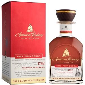 Admiral Rodney St. Lucia HMS Princessa 40% 0.70l Admiral Rodney St. Lucia HMS Princessa 40% 0.70l