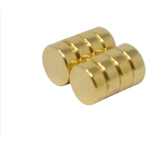 First4magnets Goudvergulde Therapie Magneet - 4mm, Noordpool - Set van 10 First4magnets Goudvergulde Therapie Magneet - 4mm, Noordpool - Set van 10