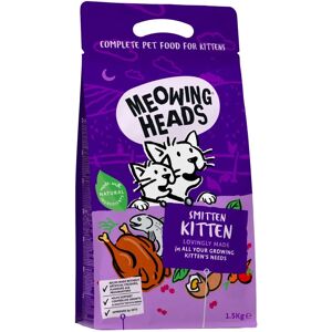 Meowing Heads Smitten Kitten - Dry Food - 1.5kg Meowing Heads Smitten Kitten - Dry Food - 1.5kg