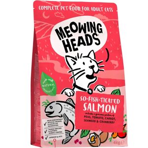 Meowing Heads Salmon Adult Cat Dry Food - 4kg Meowing Heads Salmon Adult Cat Dry Food - 4kg
