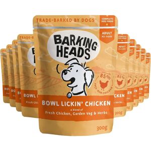 Barking Heads Lickin’ Chicken Dog Wet Food - 10 x 300g Barking Heads Lickin’ Chicken Dog Wet Food - 10 x 300g