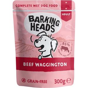Barking Heads Beef Waggington - Dog Wet Food - 10 x 300g Barking Heads Beef Waggington - Dog Wet Food - 10 x 300g