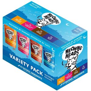 Meowing Heads Cat Food Variety Pack - 10 x 100g Meowing Heads Cat Food Variety Pack - 10 x 100g