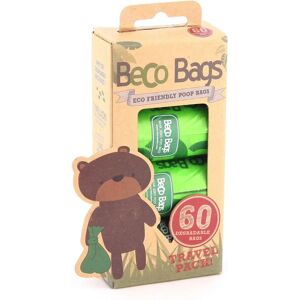 Sacs à Caca pour Chien Beco Sans Parfum - 60 Pièces - Publicité Sacs à Caca pour Chien Beco Sans Parfum - 60 Pièces - Publicité