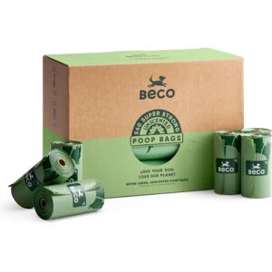 Beco Brand Eco Large Poop Bags - 540 Pack - Unscented Beco Brand Eco Large Poop Bags - 540 Pack - Unscented