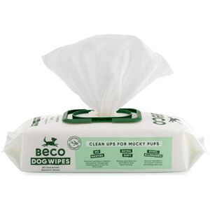 Beco Hondenwipes - Bamboe, Geurvrij, 80 Doekjes - Hondenwipes Beco Hondenwipes - Bamboe, Geurvrij, 80 Doekjes - Hondenwipes