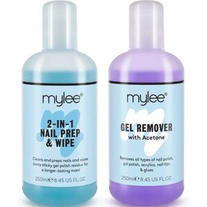 Mylee - Preparação & Wipe Manicure UV LED - Esmalte & Removedor Mylee - Preparação & Wipe Manicure UV LED - Esmalte & Removedor