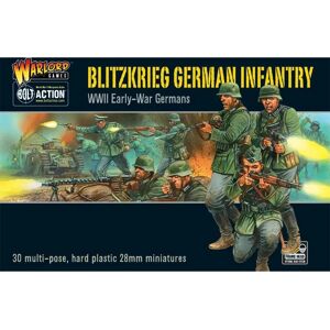 Warlord Games Blitzkrieg! Niemiecka Piechota - Miniatury Warlord Games Blitzkrieg! Niemiecka Piechota - Miniatury