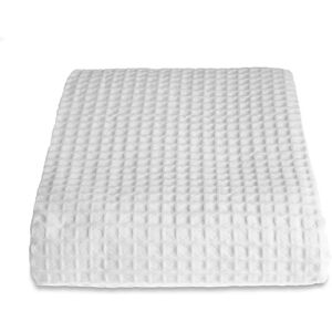 Allure Bath Fashions White Hotel Waffle Throw Blanket - 175 x 225cm Allure Bath Fashions White Hotel Waffle Throw Blanket - 175 x 225cm
