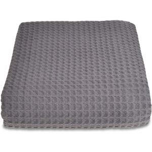 Allure Bath Fashions Large Graphite Waffle Blanket - Hotel Quality Allure Bath Fashions Large Graphite Waffle Blanket - Hotel Quality