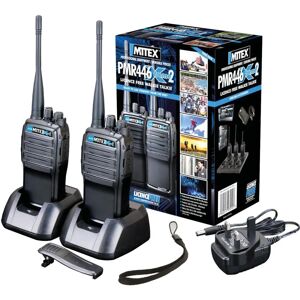 Mitex PMR446 Xtreme 2 UHF - Pack of 2 Waterproof Walkie Talkies - Professional Grade Mitex PMR446 Xtreme 2 UHF - Pack of 2 Waterproof Walkie Talkies - Professional Grade