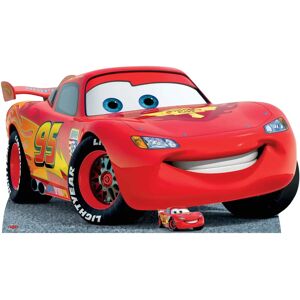 Disney Lightning McQueen Cardboard Cutout - Large, Red, Official Disney Lightning McQueen Cardboard Cutout - Large, Red, Official