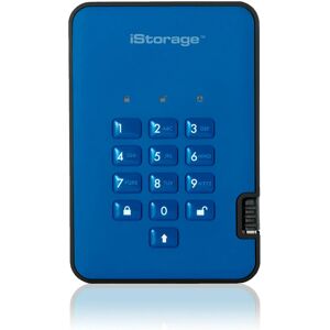 iStorage - diskAshur2 - 256GB - Bleu - SSD externe - Publicité iStorage - diskAshur2 - 256GB - Bleu - SSD externe - Publicité