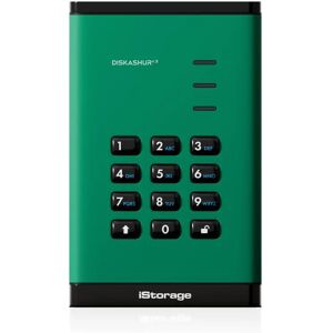 iStorage diskAshur3 SSD - 512GB Vert - Publicité iStorage diskAshur3 SSD - 512GB Vert - Publicité