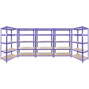 Monster Cable Q-Rax Blue Shelving - Heavy Duty Steel Storage Units Monster Cable Q-Rax Blue Shelving - Heavy Duty Steel Storage Units