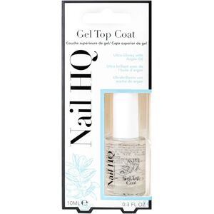 Nail HQ Gel Top Coat - Brillance durable, Végane, Facile à appliquer - Top coat pour ongles - Publicité Nail HQ Gel Top Coat - Brillance durable, Végane, Facile à appliquer - Top coat pour ongles - Publicité