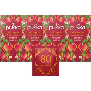 Pukka Wild Apple & Cinnamon Herbal Tea - Organic, Fairtrade Pukka Wild Apple & Cinnamon Herbal Tea - Organic, Fairtrade