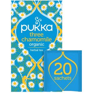 Pukka Herbs Organic Three Chamomile Tea - Relaxing Herbal Drink Pukka Herbs Organic Three Chamomile Tea - Relaxing Herbal Drink