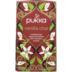 Pukka Infusion Vanille Chai - Thé aux Herbes Bio avec Cannelle & Gingembre - 20 Sachets - Publicité Pukka Infusion Vanille Chai - Thé aux Herbes Bio avec Cannelle & Gingembre - 20 Sachets - Publicité
