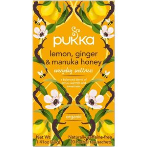 Té de hierbas Pukka Limón Jengibre y Miel de Manuka - Té de hierbas Té de hierbas Pukka Limón Jengibre y Miel de Manuka - Té de hierbas