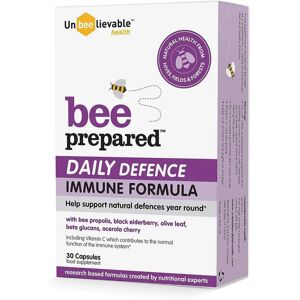 UnBEElievable Health Bee Prepared Daily Defence - 30 Capsules - Immune Support UnBEElievable Health Bee Prepared Daily Defence - 30 Capsules - Immune Support