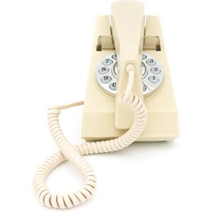 GPO GPOTRMI Trim Phone - Push-Button Vintage Desk Wall Mountable GPO GPOTRMI Trim Phone - Push-Button Vintage Desk Wall Mountable