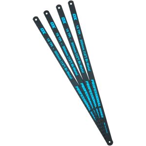 OX Pro Hoge Spannings Handzaagbladen 300mm 18TPI - 4 Stuks OX Pro Hoge Spannings Handzaagbladen 300mm 18TPI - 4 Stuks