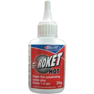 Deluxe Materials DLAD-43 Roket Super Glue - Colle Instantanée pour Modèles - Publicité Deluxe Materials DLAD-43 Roket Super Glue - Colle Instantanée pour Modèles - Publicité