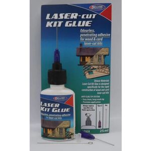 Colle Deluxe Materials pour kits découpés au laser - 25g - Publicité Colle Deluxe Materials pour kits découpés au laser - 25g - Publicité