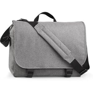 Bagbase BG218 - Grijze Tweekleurige Digitale Messenger - Schoudertas Bagbase BG218 - Grijze Tweekleurige Digitale Messenger - Schoudertas