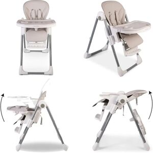 Red Kite Feed Me Lolo Highchair - Modern Grey & White - Highchair Red Kite Feed Me Lolo Highchair - Modern Grey & White - Highchair