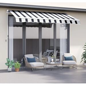 Outsunny Garden Sun Shade Canopy Retractable Awning - Garden Sun Shade Canopy Outsunny Garden Sun Shade Canopy Retractable Awning - Garden Sun Shade Canopy
