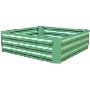 Selections - Metal Bed - Green - 100x30cm - Raised Bed Selections - Metal Bed - Green - 100x30cm - Raised Bed