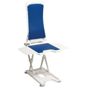 Drive Medical Bellavita 2G bath lift with classic blue cover Drive Medical Bellavita 2G bath lift with classic blue cover