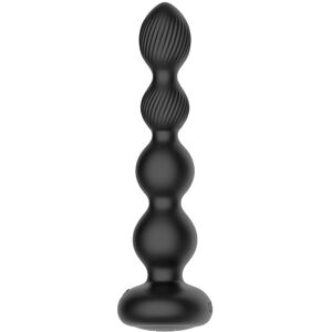 Nexus Mustat pyörivät ja värisevät anustikut - 15cm Nexus Mustat pyörivät ja värisevät anustikut - 15cm