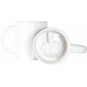 Tazza Thumbs Up 0001218 - Bianca - Gesto a Sorpresa - Ceramica - 8,5cm Tazza Thumbs Up 0001218 - Bianca - Gesto a Sorpresa - Ceramica - 8,5cm