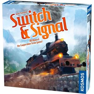 Thames and Kosmos Switch and Signal Green Cooperative Board Game for 2-4 Players Ages 10+ - Board Game Thames and Kosmos Switch and Signal Green Cooperative Board Game for 2-4 Players Ages 10+ - Board Game