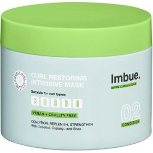 Imbue Masque Capillaire 300ml - Restauration des Boucles - Vegan & Cruelty-Free - Publicité Imbue Masque Capillaire 300ml - Restauration des Boucles - Vegan & Cruelty-Free - Publicité